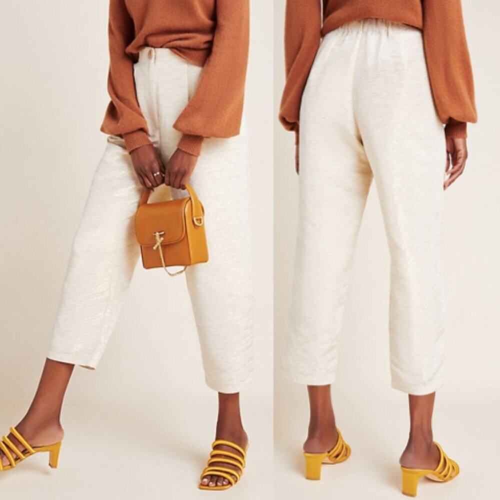 Anthropologie Corey Lynn Calter Shimmer Trousers